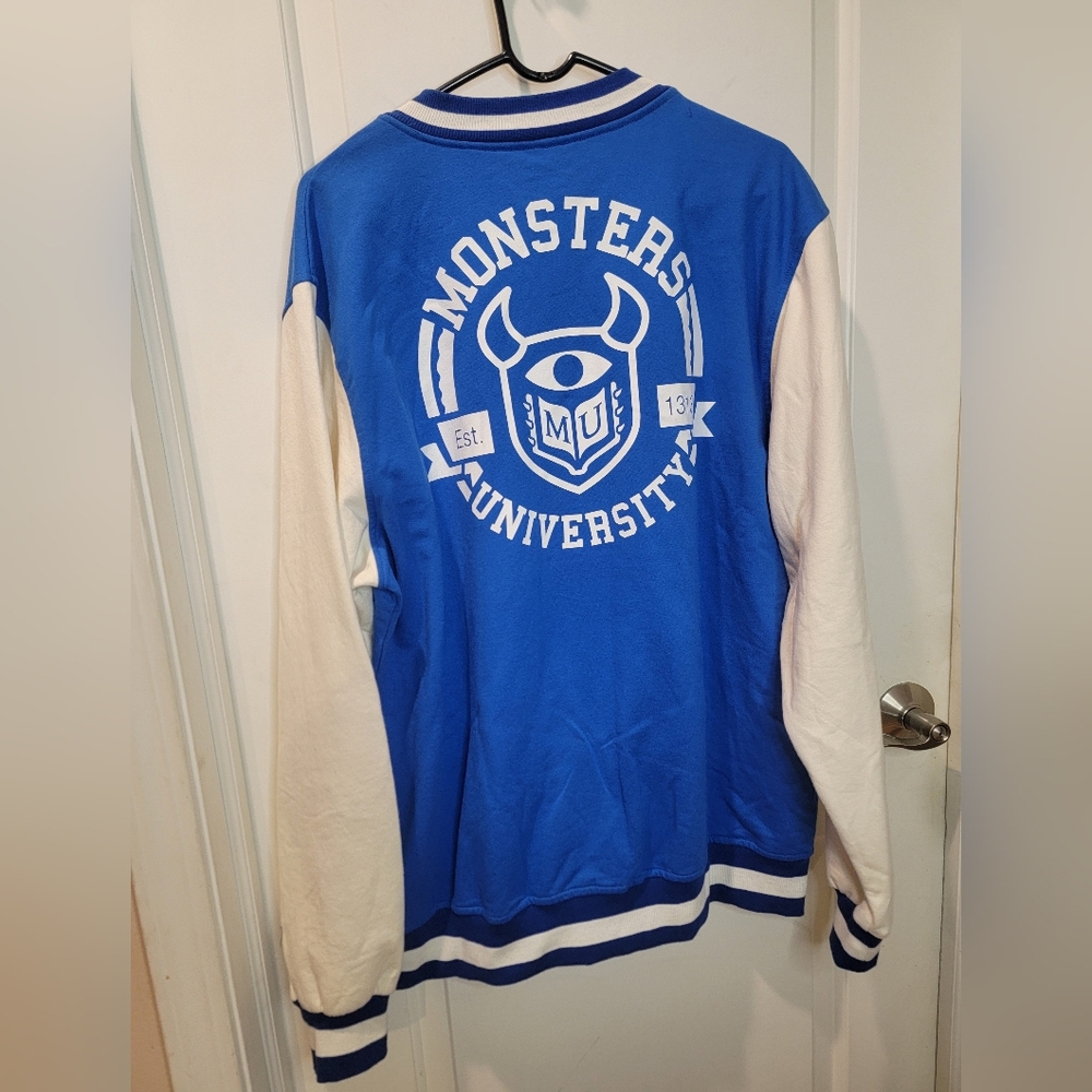 Adult Monsters University Logo Bomber Jacket Halloween/Costume/Cosplay Many Size